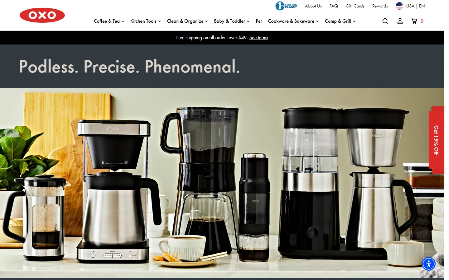 OXO on desktop