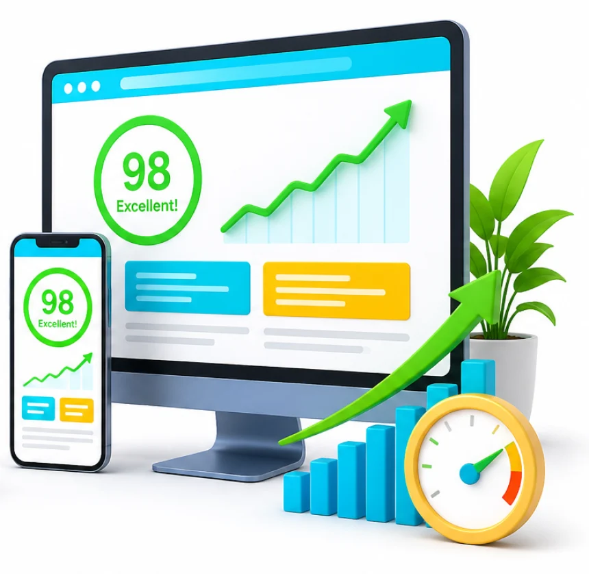 Optimized website after managed care