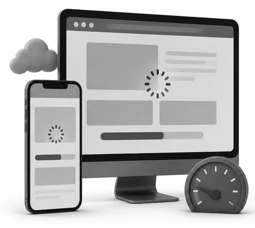 Slow website before managed care