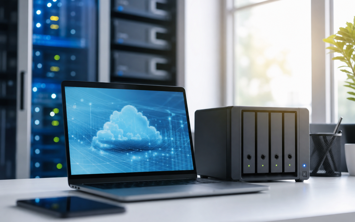 What is web hosting — server room and managed hosting infrastructure
