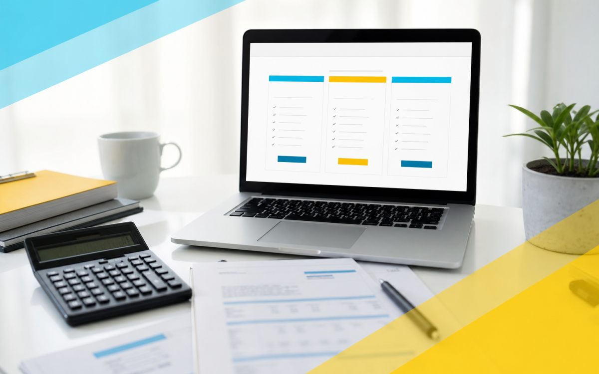 How much does a website cost in 2026 — pricing calculator and website mockup