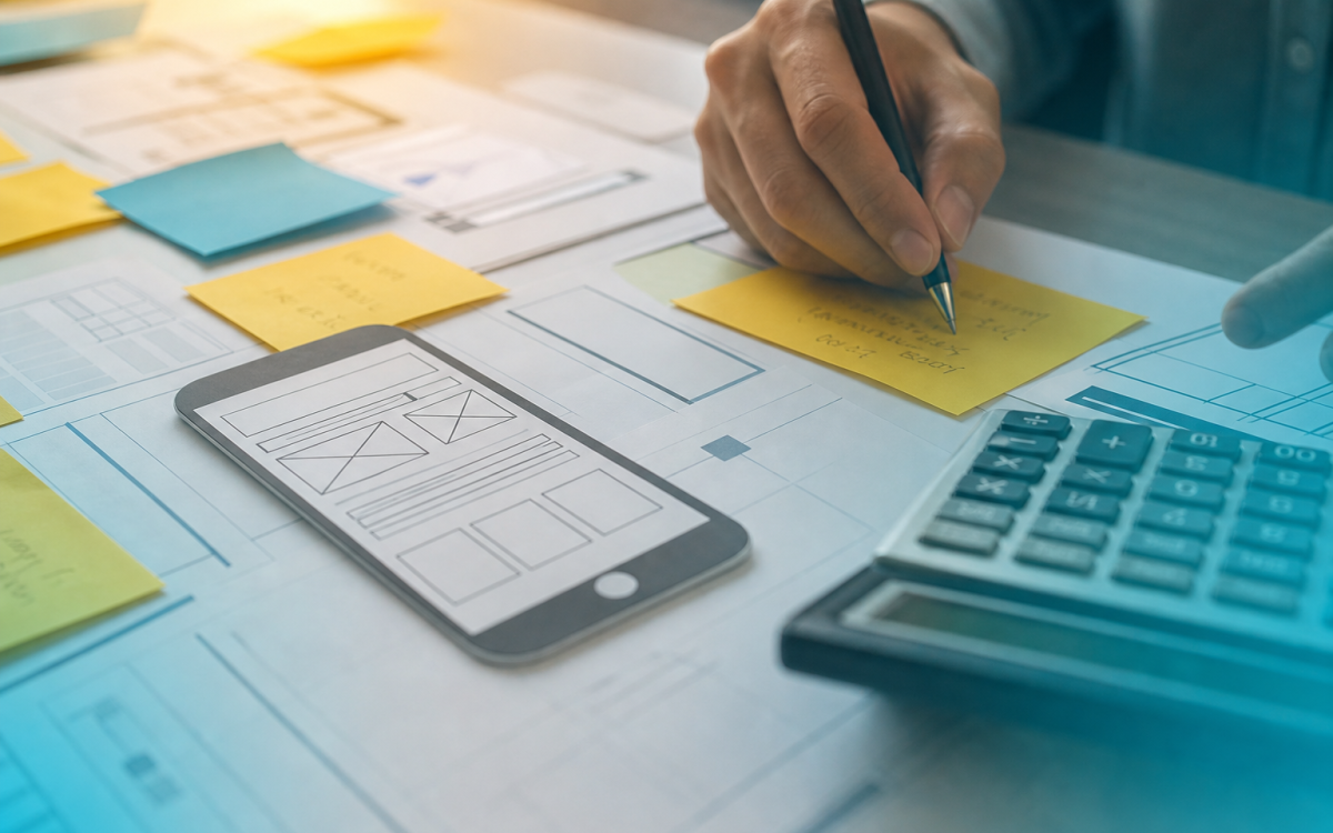 Cost to build a mobile app — smartphone prototype and budget planning